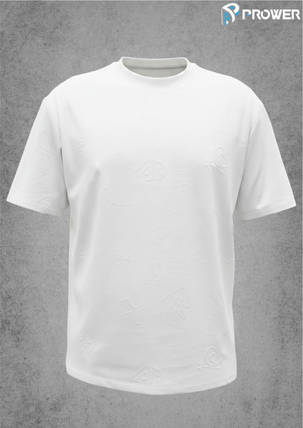 Prower Performance Jacquard Tee Shirt - Image 3