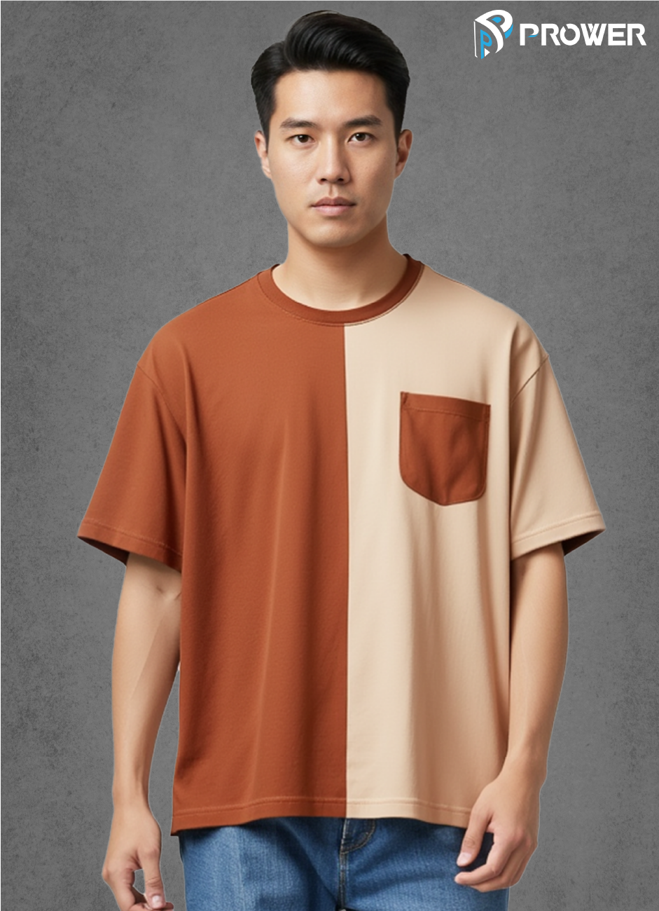 Dual Tone - Oversized Tee