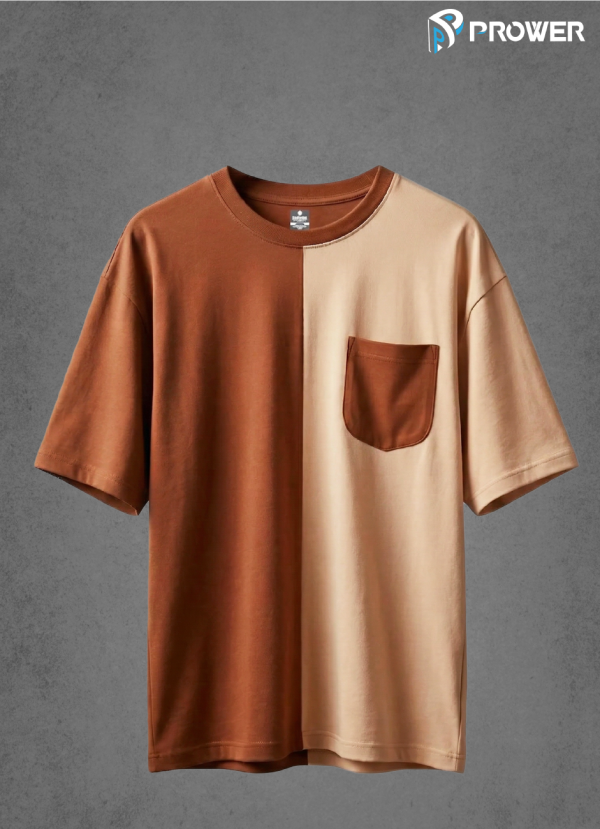 Dual Tone - Oversized Tee - Image 2