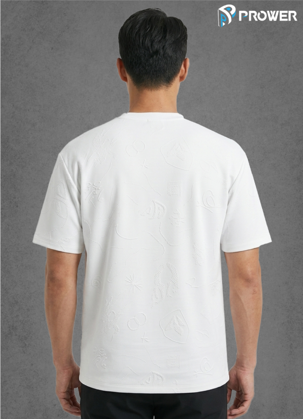 Prower Performance Jacquard Tee Shirt - Image 2